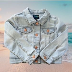 Toddler blue jean jacket Size 4T